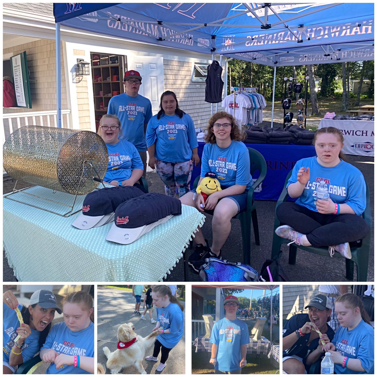 WooSox by day … Mariners by night ⚾️💙🦈  @PrincipalJPo  SHORE program is on the loose