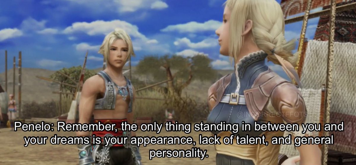 Incorrect Final Fantasy Quotes (@incorrectffqts) on Twitter photo 