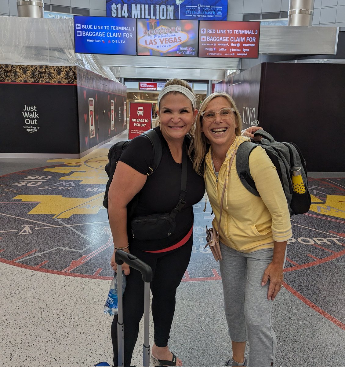 Pamela Hall (@pamhall2inspire) on Twitter photo OMGOODNESS! Look who I ran into at the Vegas airport. It's <a href="/DrJCarrington/">Dr. Jody Carrington β’ Psychologist</a> π I'm totally fan girling. What a small world π How fun! So cool when you get to meet social media heroes in person. (Unplanned serendipity.) OMGOODNESS! Look who I ran into at the Vegas airport. It's <a href="/DrJCarrington/">Dr. Jody Carrington β’ Psychologist</a> π I'm totally fan girling. What a small world π How fun! So cool when you get to meet social media heroes in person. (Unplanned serendipity.)