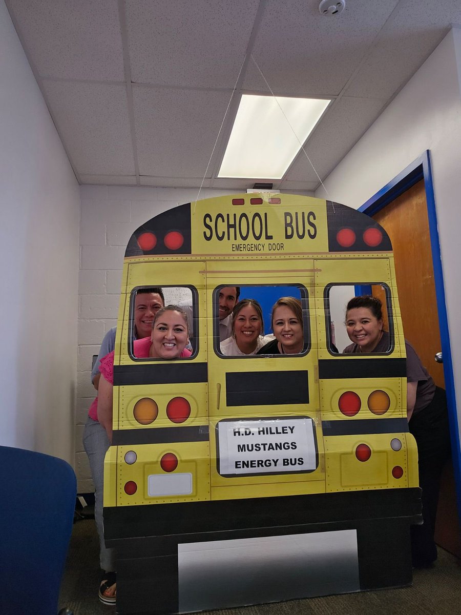 Riding our Energy Bus into Mustang University this 2023-24 School Year! Welcome Back Mighty Mustangs! Tomorrow is the first day of school! It is going be an Amazing New School Year! 🚌🎓🐴<a href="/SocorroISD/">Socorro ISD</a> @ssaucedo_HDHES @EAEstrada_HDHES <a href="/rmorales_HDHES/">Roselyn Morales</a> <a href="/counselor_HDHES/">Carmen Bebon</a>