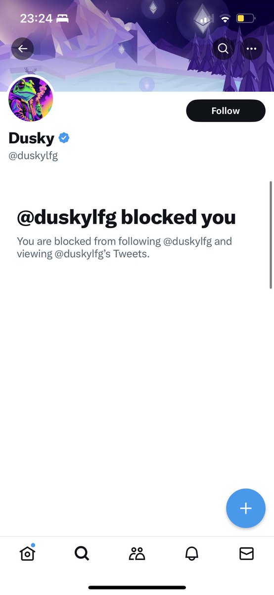 heinouscalls's tweet photo. @duskylfg 

Post about and arbitrage bot to your followers

I HAVE TESTED IT IT TAKES YOUR ETH 

I commented about this and SHOCK, I’m blocked 

Shame your silencing people trying to stop you from scamming them

@xZyfe thanks for liking my comment🤝

#scam #cryptoscam #scammer https://t.co/sf6S2FbV3V