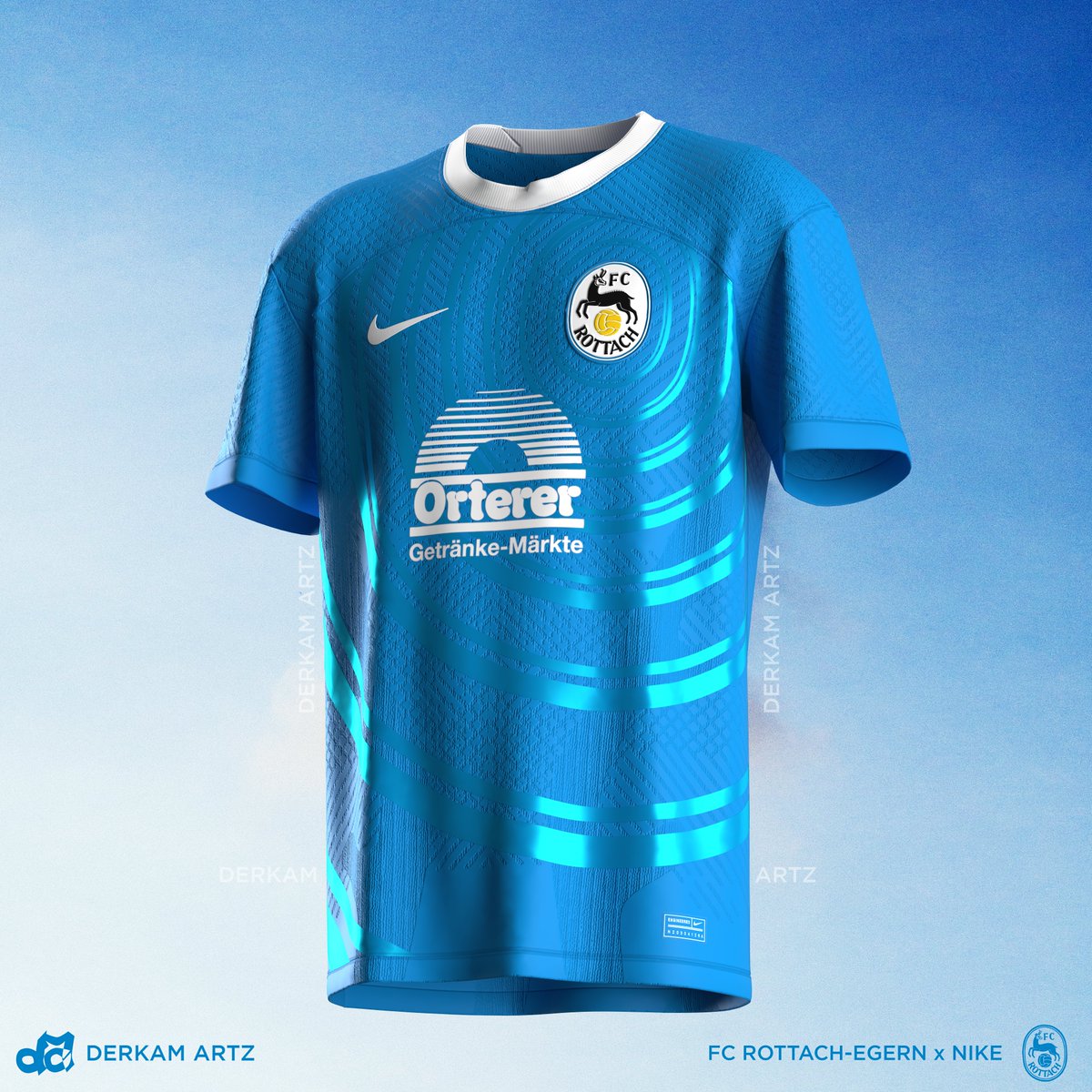 FC Rottach-Egern x Nike - Home Kit Concept

for KOTW311 <a href="/designfootball/">Design FC</a>

mockup by <a href="/Alii_graphics/">AliGraphics</a>