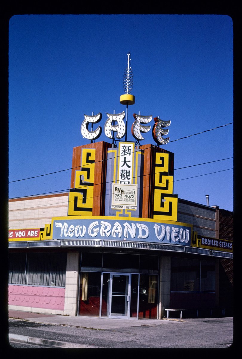 new grand view cafe, 300 north, ogden, utah, 1991