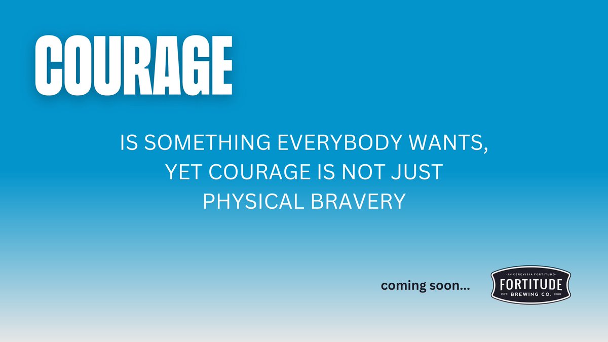 Fortitude Difference: We no longer just sell a beer style
We are inspiring an attitude. #fortitudebrewing