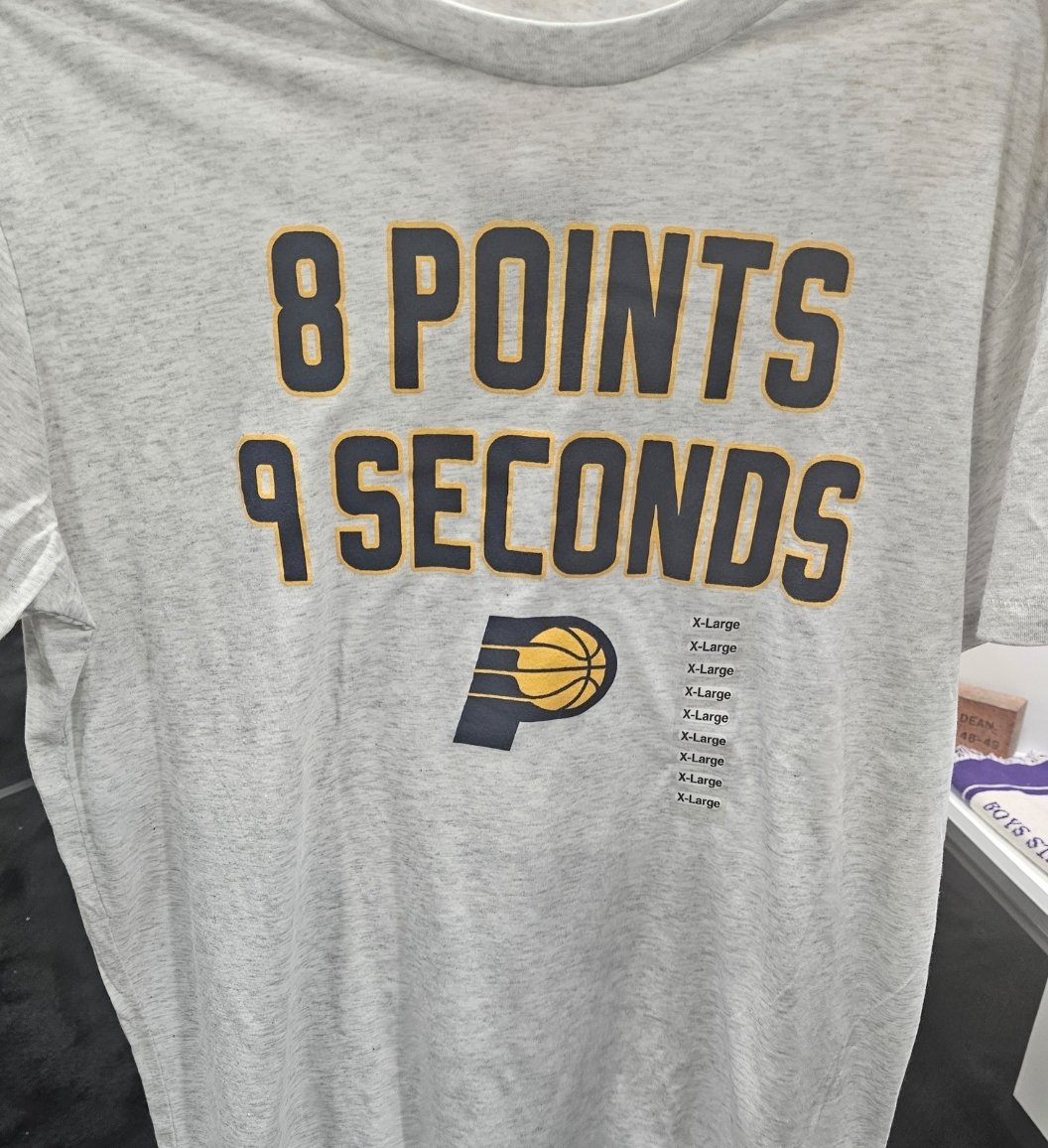 deermaxcreek's tweet image. Bought a tshirt to piss off all the Knicks fans at The Garden next weekend #Reggie #UncleReg #31
#phish #StarksChoked