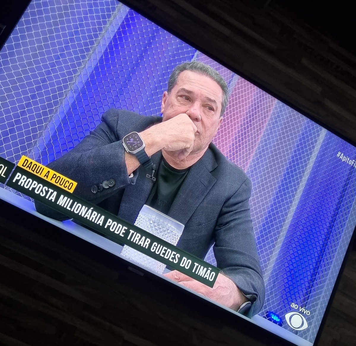 IDCorinthiana's tweet image. Tá acontecendo...
Luxa no #apitofinal da Band