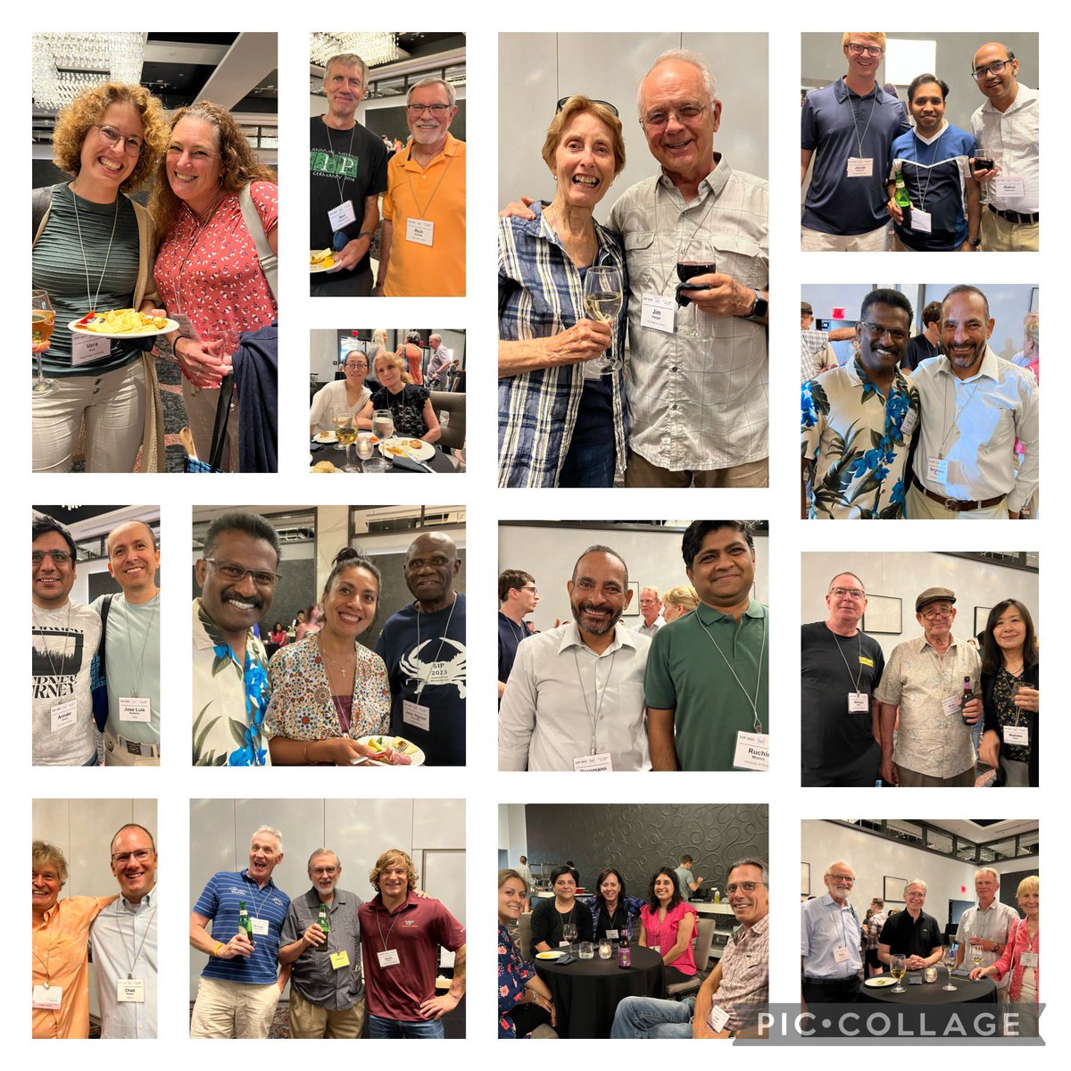 A great start to #SIP2023! SIP mixer is a family reunion with veterans to first time attendees catching up with each other and meeting for the first time.