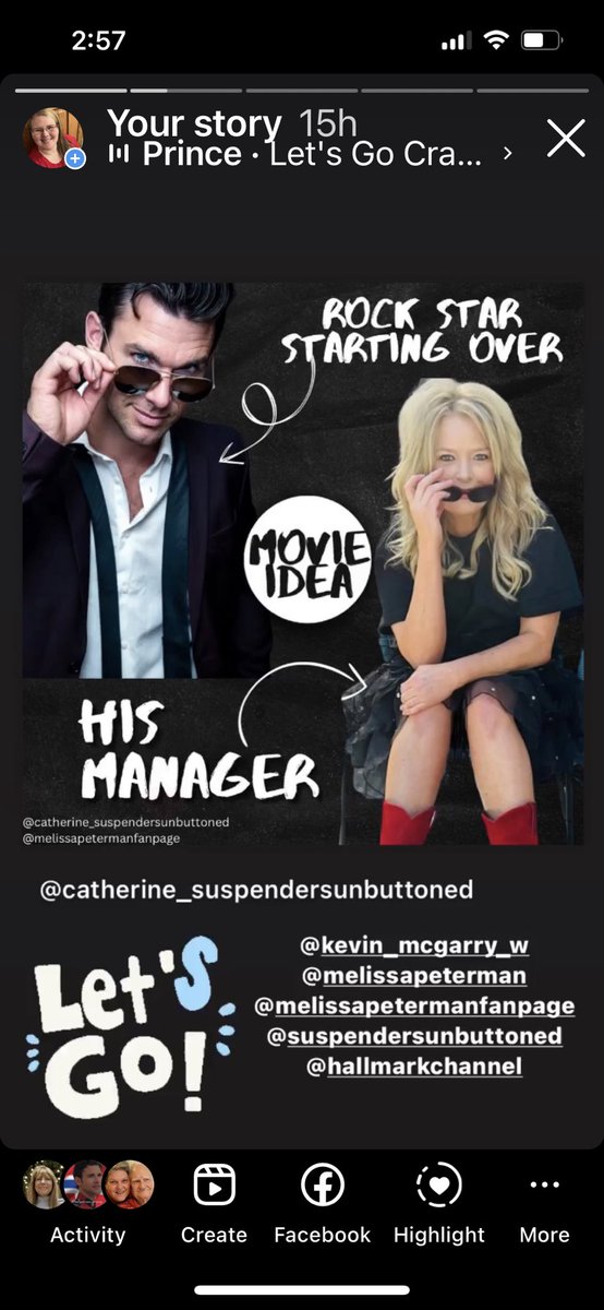 c_jensen30's tweet photo. Movie pitch idea for you @hallmarkchannel 🙌. Let the comedy commence 🥰. @kevin_mcGarry @Followtheblonde @SuspendersU @SUnbuttonedPod #mcgarries https://t.co/0OcPZw0RKh