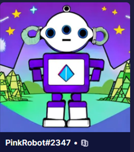 Criptomaczam1's tweet photo. Jugando con #PinkRobot, le pedí un robot para celebrar los 8 años de #EthereumAnniversary , acá esta.

@PinkRobotNFT 
@AstarNetwork 
@es_ethereum 
@EthereumFounda9 https://t.co/1qtJE44XGZ