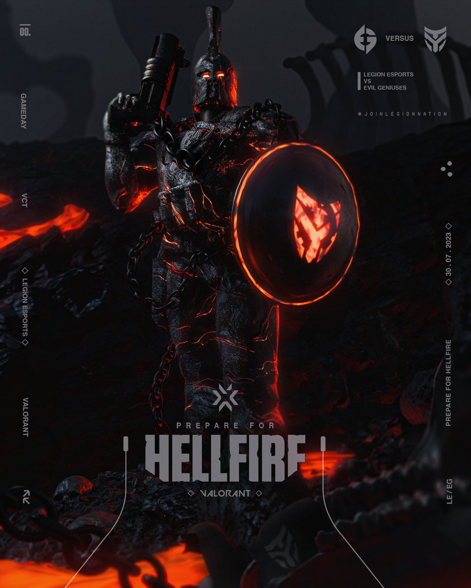 DvyStudio's tweet photo. PREPARE FOR HELLFIRE // @EsportsLegionGG CONTEST
#LegionDC https://t.co/uWJDIc7gcV