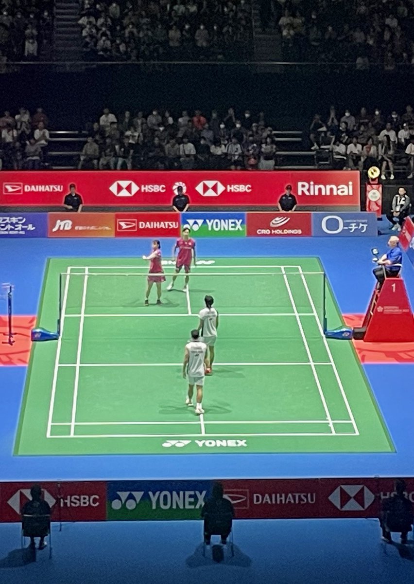 steenschleicher's tweet photo. #Top3TakeAways #JapanOpen2023 #Super750
3) Perfect playing conditions incl. the linejudges. 2) Superb performances by all the winners 1) Welcome - to no. 1 #ASY, back #Lee/#Wang and first home champions in XD #Watanabe/#Higashino #Badminton https://t.co/dDUfKYQP2W