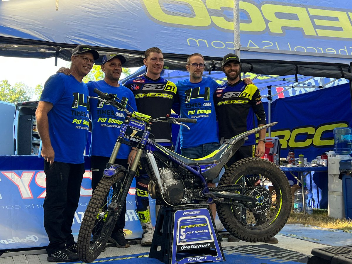 Pat Smage wins his 14th AMA Trials Championship.