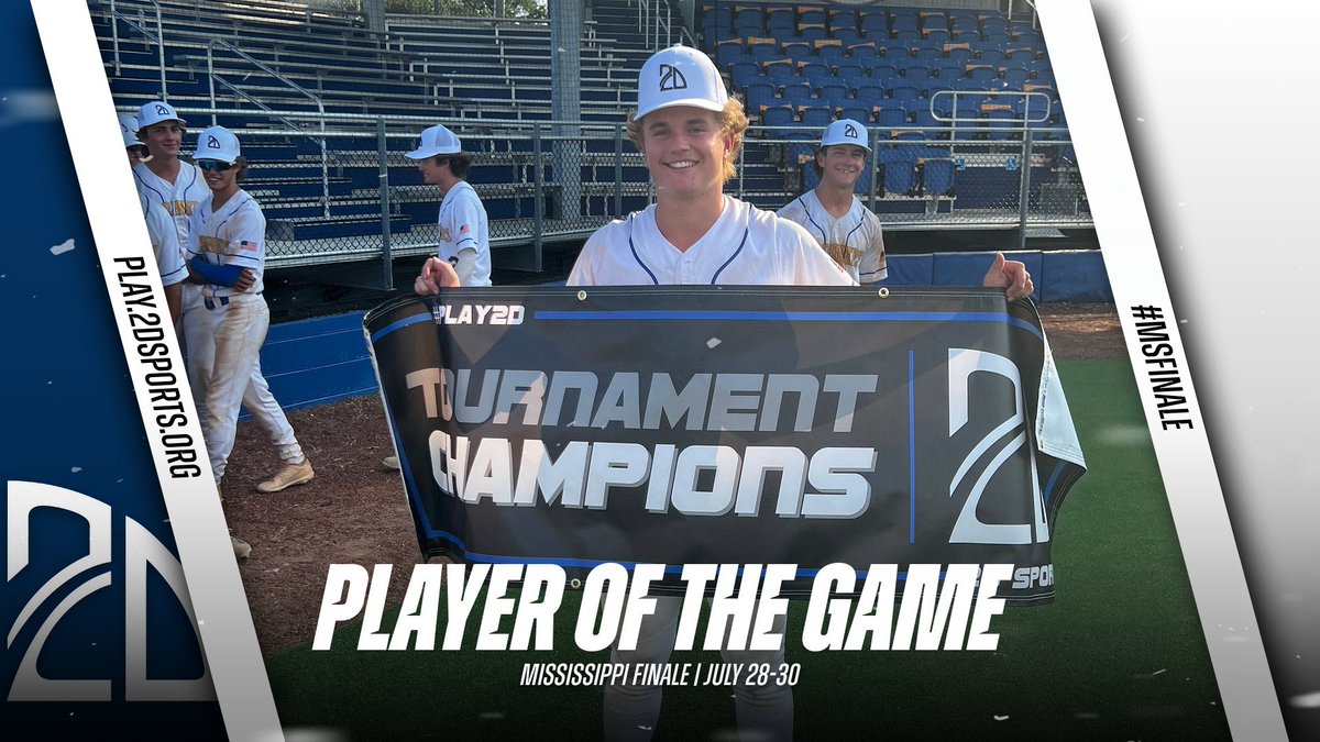 2D Sports Player of the Game tweet media