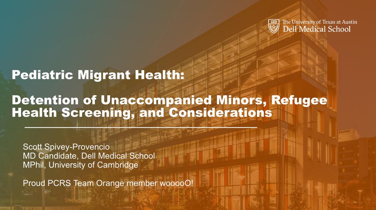 I was super excited to present last week on #pediatric #migranthealth, one of the topics I’m most passionate about. I taught pediatricians about the refugee and asylum-seeker process and health screening in US, the health sequelae of children in detention, and local resources.