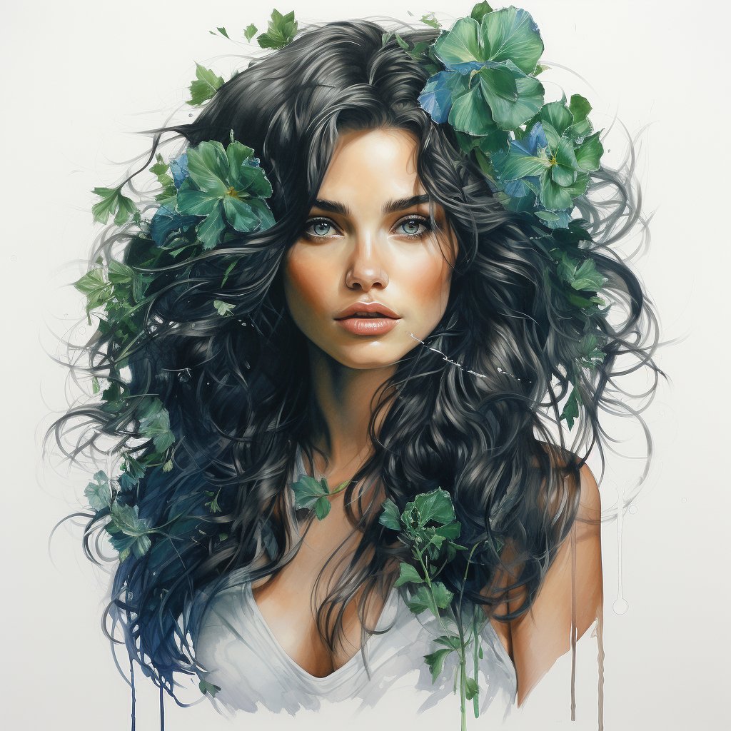 /imagine prompt: BIC pen art::5 portrait of Megan Fox::4 green ink on white paper background::3 words; hands; letters::-2