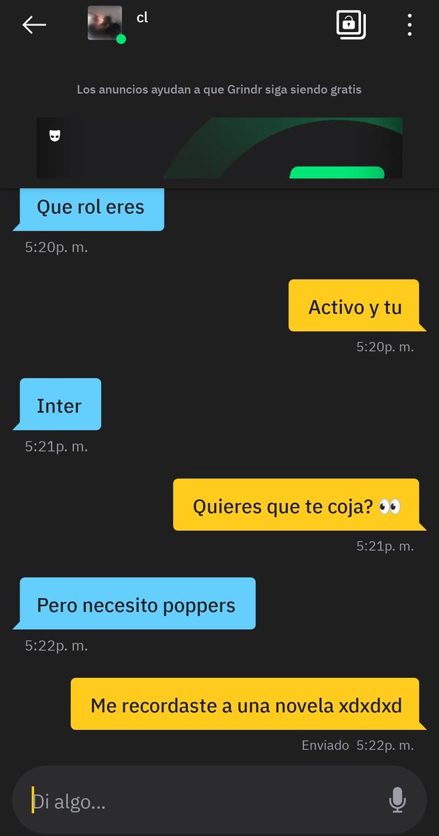 Ches_hireuwu's tweet photo. Me da mucha risa luego Grindr JAJAJAJAJA 

PERO ANDO EN CELO :( https://t.co/N2RCKyM6XK