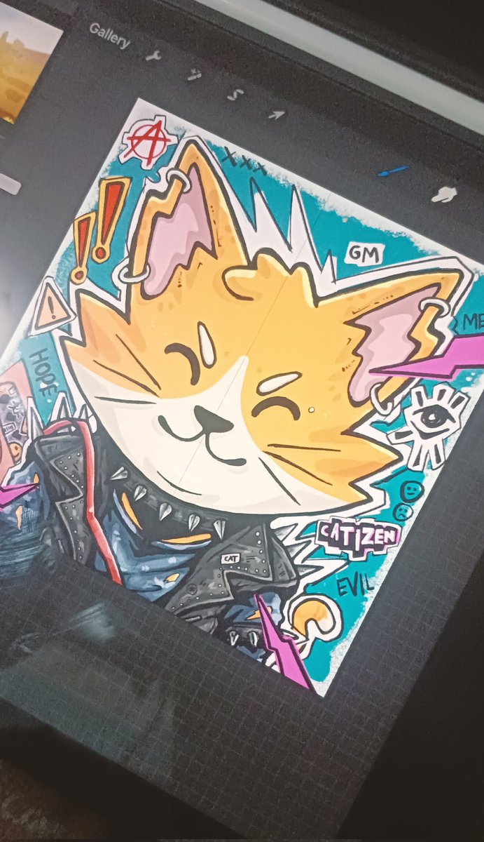 Good meowning Fams ☕✨
wip 
will finish soon ✨

#catizen