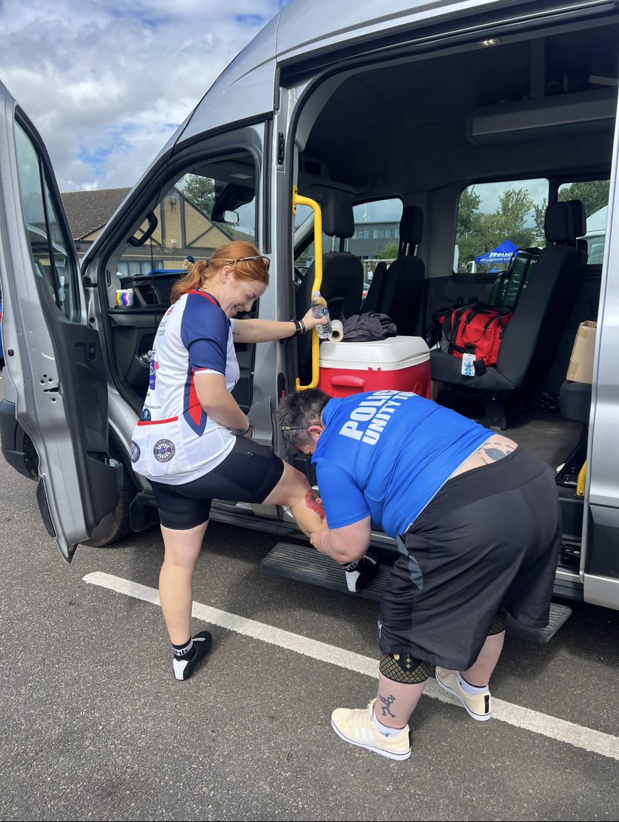 @TheresaCheney7 

The UK Police Unity Tour would not be possible without the help from our fantastic support team. Drivers, mechanics, paramedics, and many more the tour would not be possible without them

@UK_COPS 

#PoliceFamily #TeamCOPS #UKCOPS #WeRideForThoseWhoDied #UKPUT