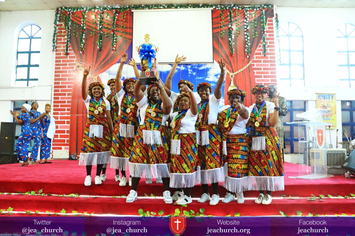 theJEAChurch's tweet image. The Good Women after being announced as the winner of the Unity Service 2023
Big congrats to the Good Women

#JeaChurch
#UnityService
#UnityService2023
#OurYearOfVeryGoodNews
#RevDavidEsosaIzeiyamu