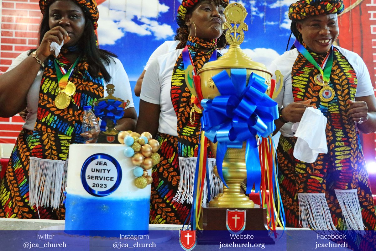 theJEAChurch's tweet image. The Good Women after being announced as the winner of the Unity Service 2023
Big congrats to the Good Women

#JeaChurch
#UnityService
#UnityService2023
#OurYearOfVeryGoodNews
#RevDavidEsosaIzeiyamu