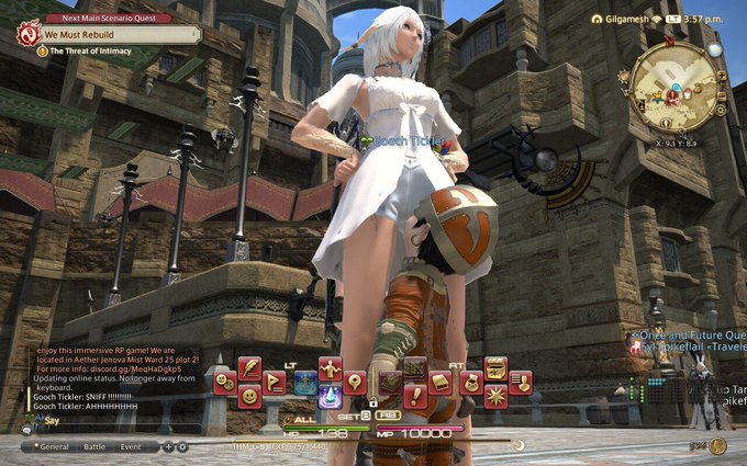 I&rsquo;ve been playing #FinalFantasyXIV for HALF A DAY and I come across this guy!? #coochtickler https://t<a href="/tag/finalfantasyxiv"class="tags">#FinalFantasyXIV</a><a href="/tag/coochtickler"class="tags"><span>#coochtickler</span></a>
