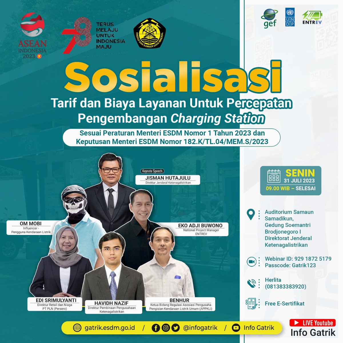 ditjengatrik's tweet photo. … Peraturan Menteri No. 1 Tahun 2023 mengenai penyediaan infrastruktur charging station kendaraan listrik.

Kebijakan tersebut dapat dipelajari dan diunduh di tautan yang diberikan ya. Jangan lupa ikuti sosialisasinya ya!

#kblbb #listrikuntuksemua https://t.co/IaKHnZzhFG