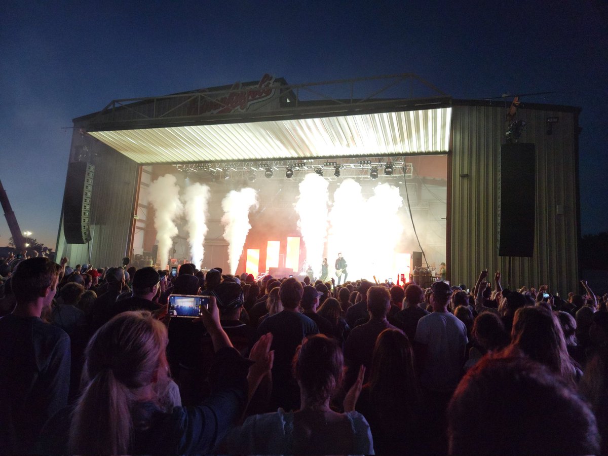 DVarnam's tweet image. A great weekend of music and worship at OneFest. Thankful to have this great Christian music festival in Wisconsin.
On Saturday, I enjoyed spending a few hours talking to attendees about @WRTL at their booth.