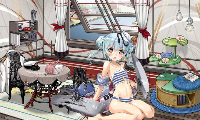 ロリではシコらない主義だけどサムの縞々水着に関しては例外とする 