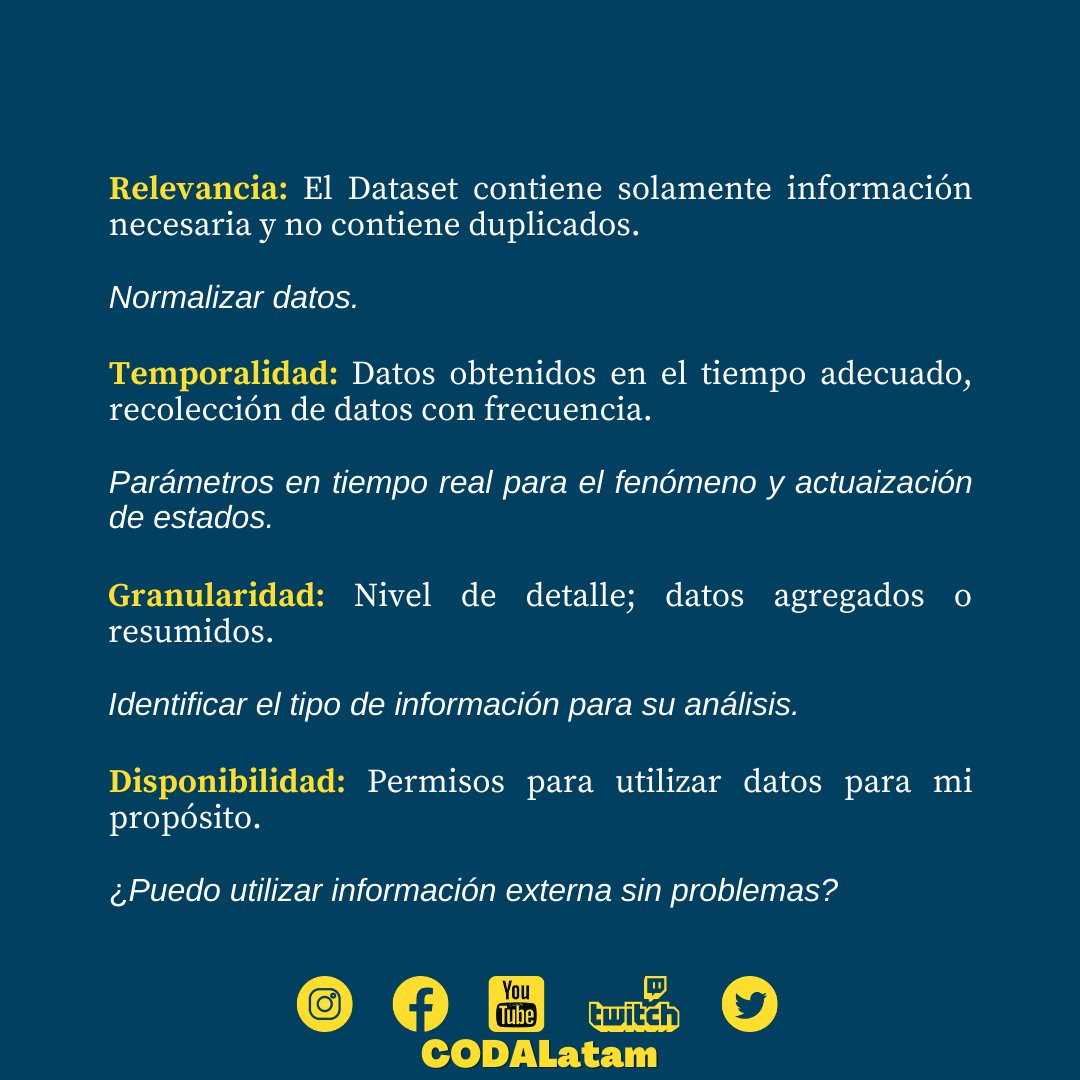 CODALatam's tweet photo. DATASET
Abordamos algunos conceptos generales sobre
Dataset.
#CODALatam #programacion #dataset #programmer
#code #development https://t.co/xaq6UBLRs5