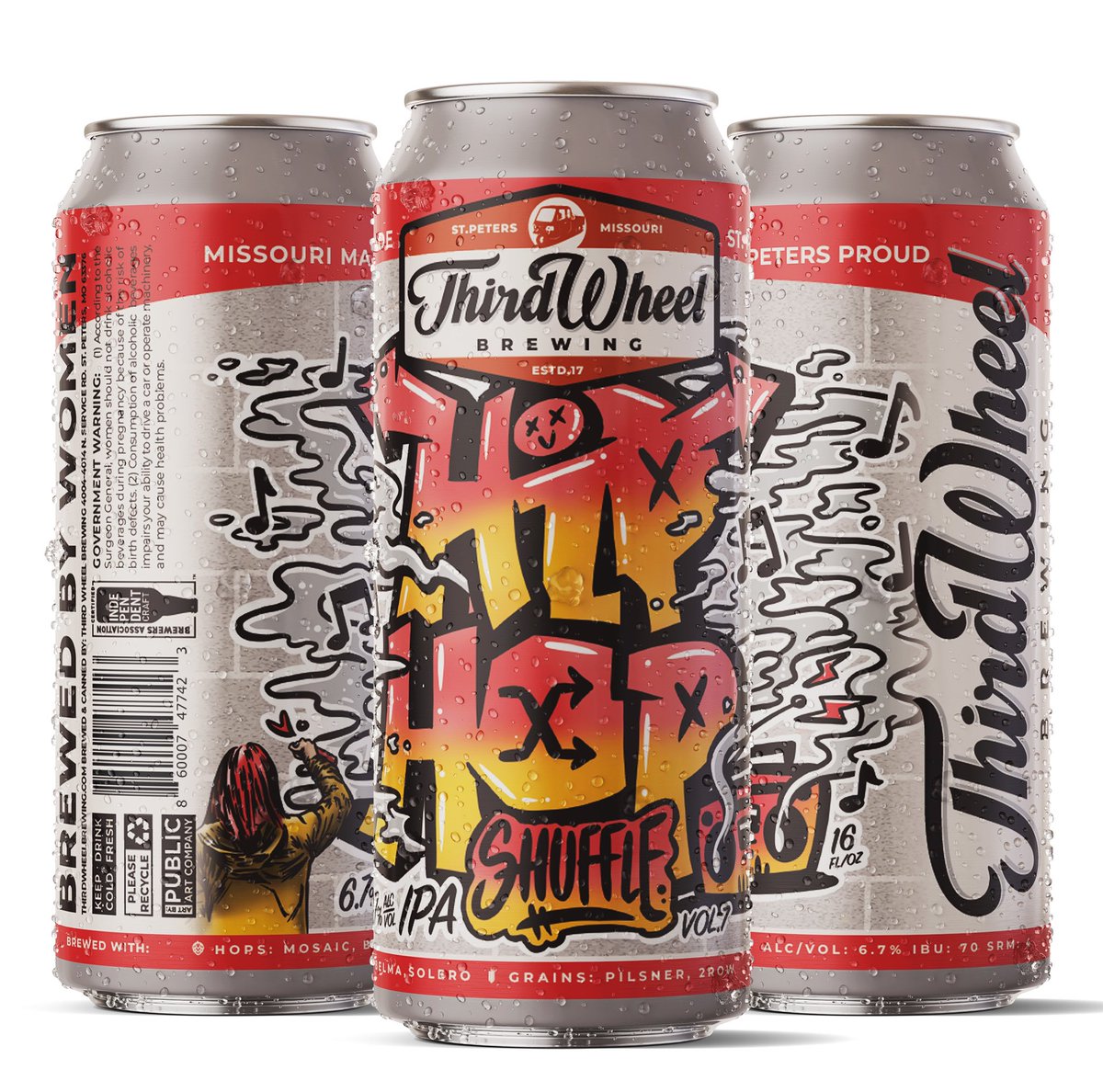 The seventh volume in our HHS IPA series features berry-inspired aromas and flavor. Belma, a Yakima Valley hop showcasing aromas of strawberries, Mosaic with its iconic blackberry characteristics and German born Solero brings the tropical fruits including mango and passionfruit.