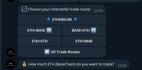 CryptoTHFC's tweet photo. i just tested the @SpaceBridgeBot BASE to ETH bridge

it worked! the bridge is officially live.

you can now bridge back from BASE to ETH on the $XFER bridge! https://t.co/N0KUdwuhon