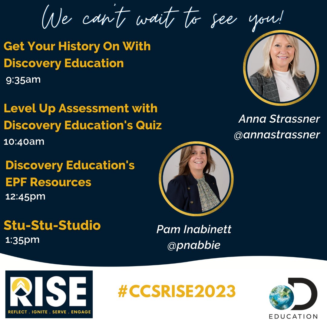 pnabbie's tweet photo. It is going to be a GREAT day to #LearnShareCollaborate in @CabCoSchools at #CCSRISE2023
Come see @annastrassner & me to learn about all the great @discoveryed tools you have in your toolbox π¨βοΈπ§ππ«°πΊοΈπ https://t.co/iPVkl3oZHd