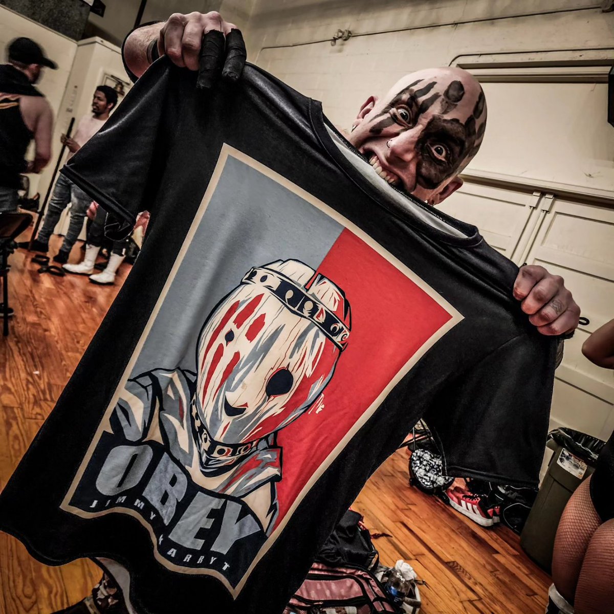 Step into the derange mind of Independent Pro Wrestling <a href="/RealJimmyKarryt/">JimmyKarryt</a> 

Thanks again for trusting me with this design

If you are interested in custom art work ,be sure to inbox me
#CpArtz #cartoonhead #prowrestling #jimmykarryt #customdesign #Procreate #Photoshop #facepaint