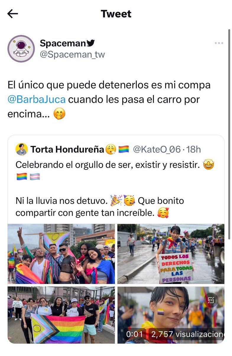 🚨 Denunciamos estas cuentas que amenazan la vida de nuestra compañera Kate Orellana de <a href="/ReportarsinMied/">Reportar Sin Miedo</a> así como el resto del equipo que participó en la cobertura de la marcha del orgullo en Tegucigalpa. 

Estas personas no sólo amenazan nuestra integridad como periodistas, sino