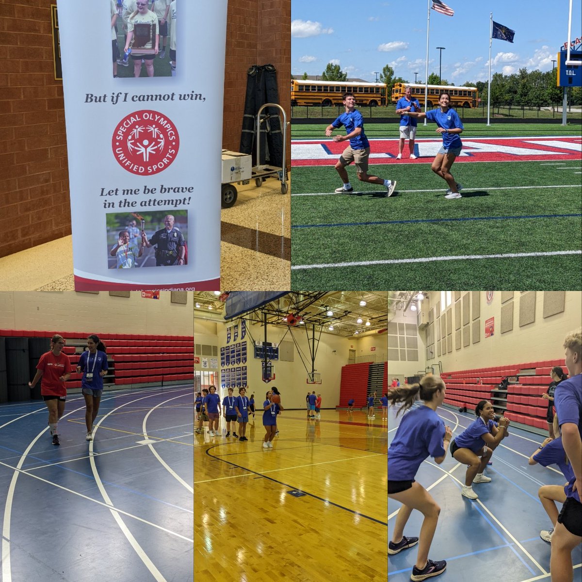 Lots of fun with <a href="/SOIndiana/">Special Olympics Indiana</a> at the #nsls this afternoon! Thank you <a href="/NFHS_Org/">NFHS</a> for an amazing experience!