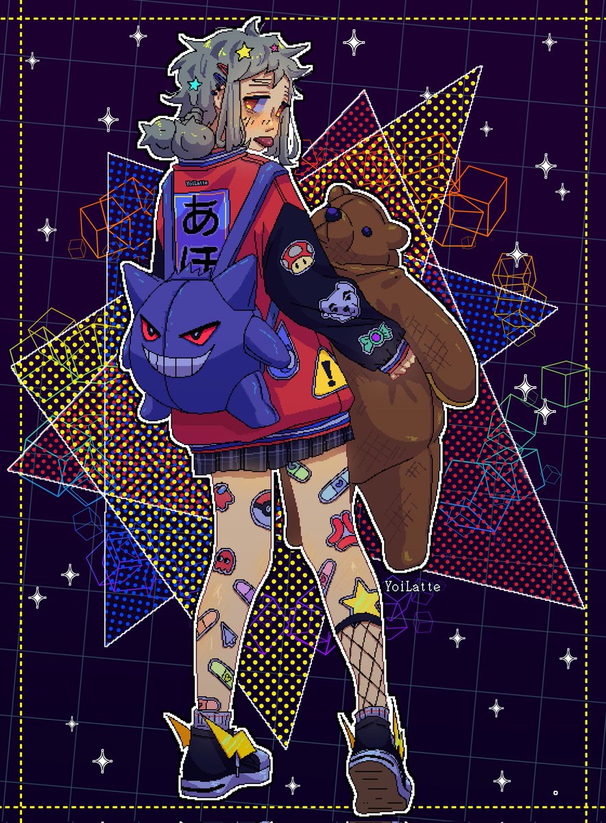 YoiLatte's tweet photo. 📺🌈🐻

#pixelartist #pixelart https://t.co/TRdMt46vWt