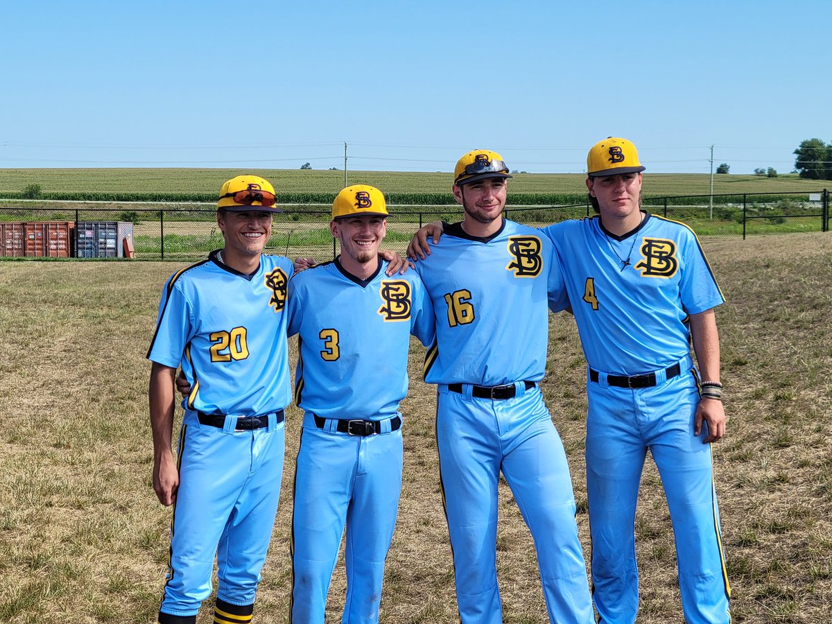 Sad to say my final summer travel season have come to an end. Had a great three years playing ball <a href="/brewstateba/">Brew State Baseball Academy</a> with these 3 great ballplayers <a href="/TyCieslewicz3/">l</a> <a href="/AscherLincoln/">Lincoln Ascher</a> <a href="/AidanPerdreau/">Aidan Perdreau</a> on to my next chapter.