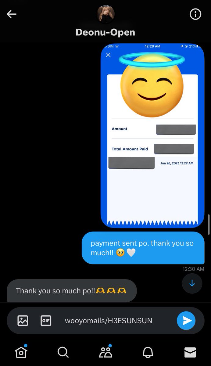 H3ESUNSUN's tweet photo. thank you so much for the fast &amp; hassle-free transaction 🤍

@Sunjaycartzz #Sunjaypautang https://t.co/otkIA9wfYA