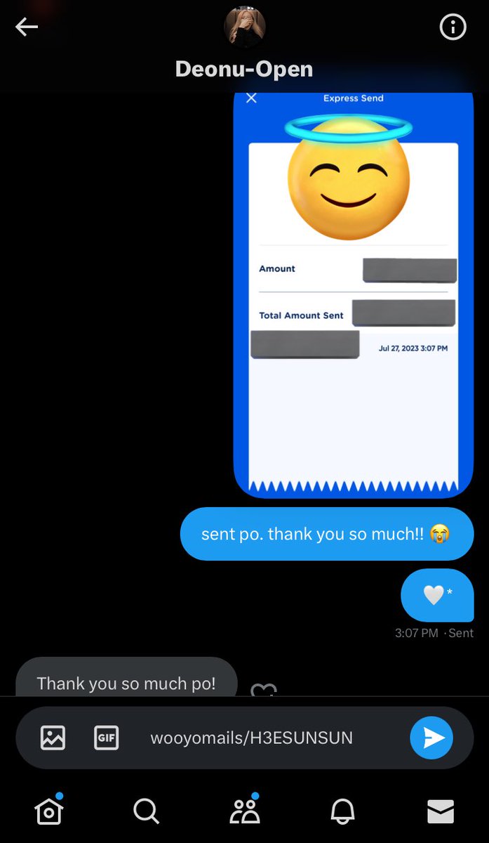 H3ESUNSUN's tweet photo. thank you so much for the fast &amp; hassle-free transaction 🤍

@Sunjaycartzz #Sunjaypautang https://t.co/otkIA9wfYA