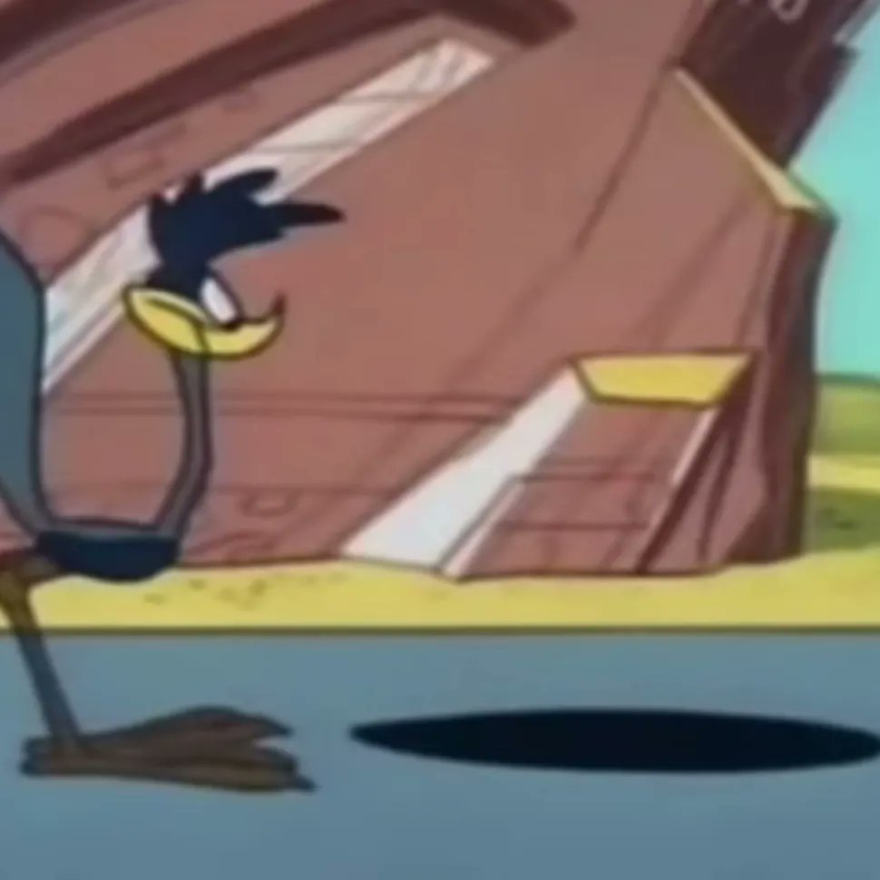 Road_Runner1949's tweet photo. Day 523 BEEP BEEP Oh look a pothole in the road. That's dangerous I hope Wile fell down it.
#RoadRunnerLooneyTunes
#LooneyTunesRoadRunner
#Road_Runner1949
#daily
#DailyDose
#DailyDoseofRoadRunner
#Day523 https://t.co/vP6w4JlAy8