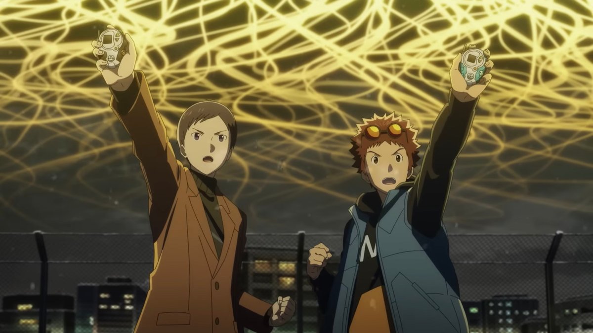 Crunchyroll's tweet photo. NEWS: A DigiEgg Descends on Tokyo in New Digimon Adventure 02 THE BEGINNING Anime Film Trailer

✨ MORE: https://t.co/9vf6jzqq4C https://t.co/WPTQGWX6kq