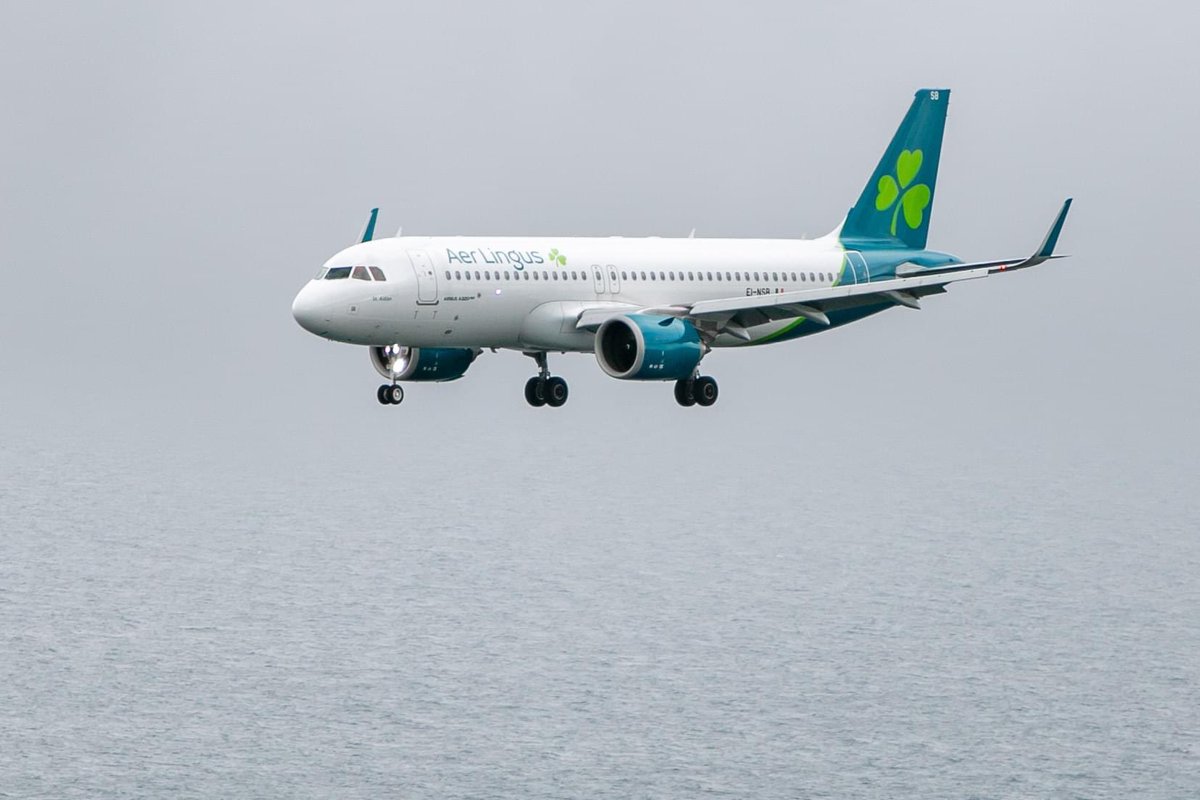 One of my favourites and definitely that of my 9 year old today at the <a href="/BrayAirShow/">Bray Air Display</a> was the <a href="/Airbus/">Airbus</a> <a href="/AerLingus/">Aer Lingus</a> #A320neo and it was low and slow #BrayAirDisplay #Aerlingus