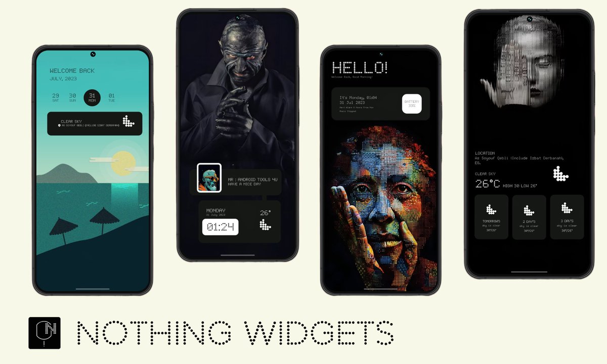 AndroidTools3's tweet photo. Update🎉
𝙉𝙤𝙩𝙝𝙞𝙣𝙜 𝙒𝙞𝙙𝙜𝙚𝙩𝙨 Updated with (10) New Widgets

➡️ Total 55 Widgets.

Get it 👇
https://t.co/sPX7Cb9pjO

And Again 
5 Promocodes Giveaway 🎁
Follow me ❤️ Retweet &amp; Tag your friends
You're in

Winner will be selected 
after 48 ⏰ https://t.co/potFDWaH6e