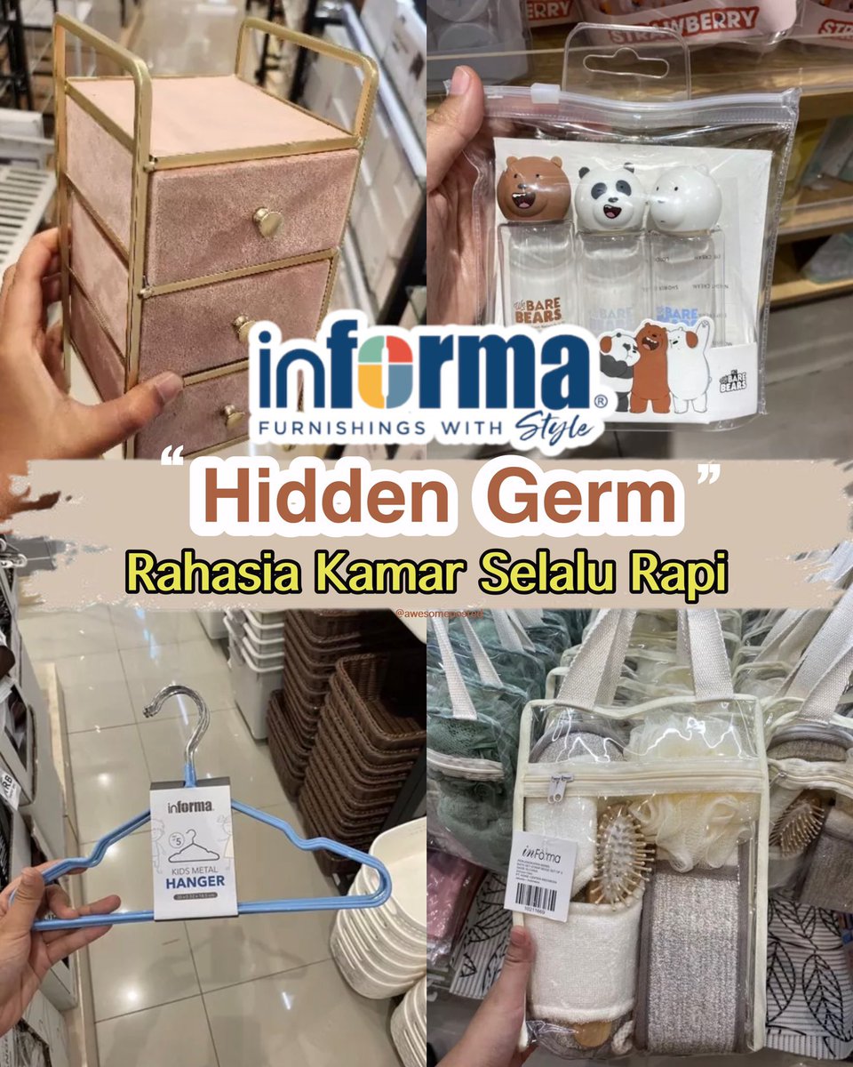xiennaposted's tweet photo. Informa Hidden Germ! Rahasia Kamar Selalu Rapi 🗂
—
a thread https://t.co/qWNLPYmiDM