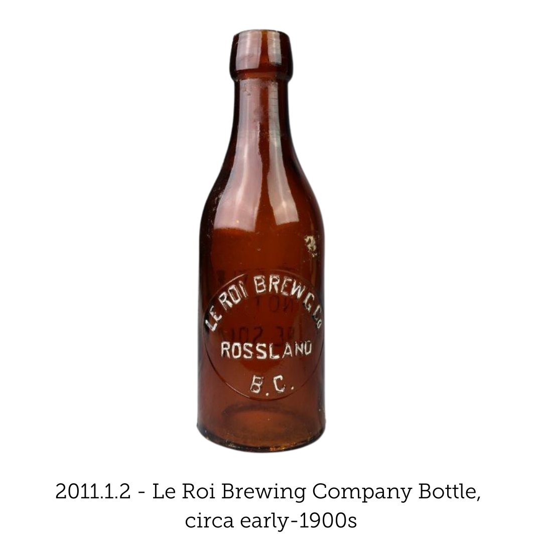 Happy #InternationalBeerDay! Today’s #FascinatingFriday is all about the one of Rossland's biggest brewing companies, the Le Roi Brewing Company! Operating from 1897 to 1917, the Le Roi became Rossland’s most famous, longest-running, and best-known brewery! #CollectionExploration