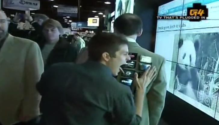 4GTV4's tweet photo. 📺 Tonight, 12:45 am Central, catch AOTS live from CES 2010 in Vegas! Kevin &amp; Alison Haislip demo game-changing tech hitting stores soon. From living rooms to sweaty nerd palms and cars, get ready! #AOTS #CES2010 🤖📱🚗 https://t.co/o13Fzq0K6F