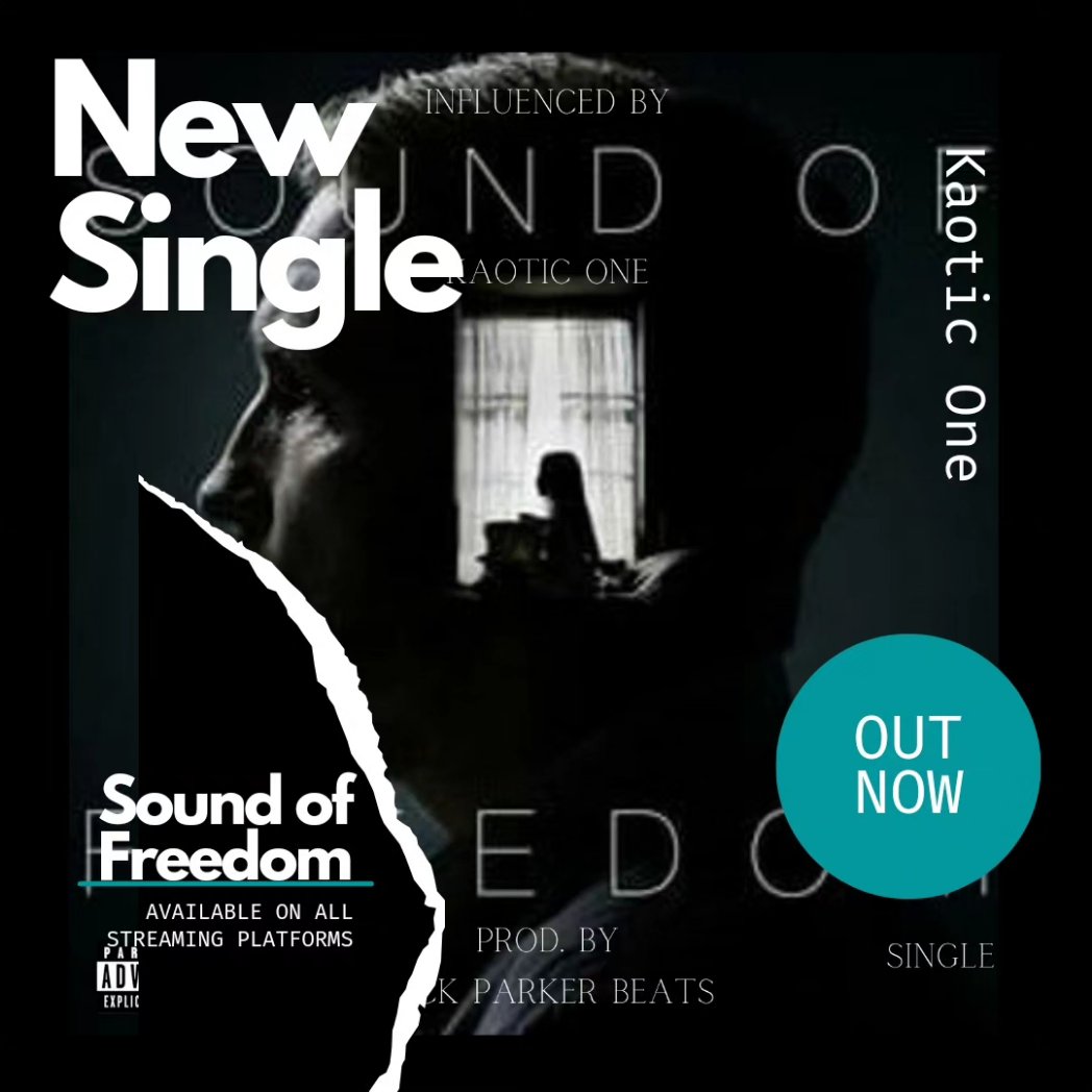 Lifeiskaotic's tweet photo. New single out!
"Sound of Freedom"
Proud of this one! 
The beat is by @jackparker_beats 
Distributed using @distrokid 
Here's my referral link for you to start distributing your music
https://t.co/WX0s3wCB7x

#SingleRelease #SoundofFreedom #MusicRelease #Single #distrokid #Kaotic https://t.co/o6N7qa4IiS