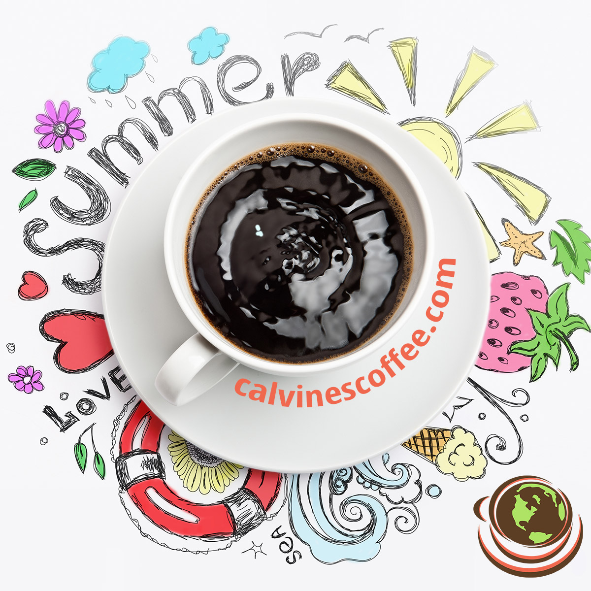 CalvinesCoffee's tweet photo. Experience the flavors of summer with Calvine's Coffee! ☀️🌿 Embrace the season with our refreshing coffee blends. Indulge in the taste of summer with every sip. 🌻🌟 https://t.co/HMBuhJgetE