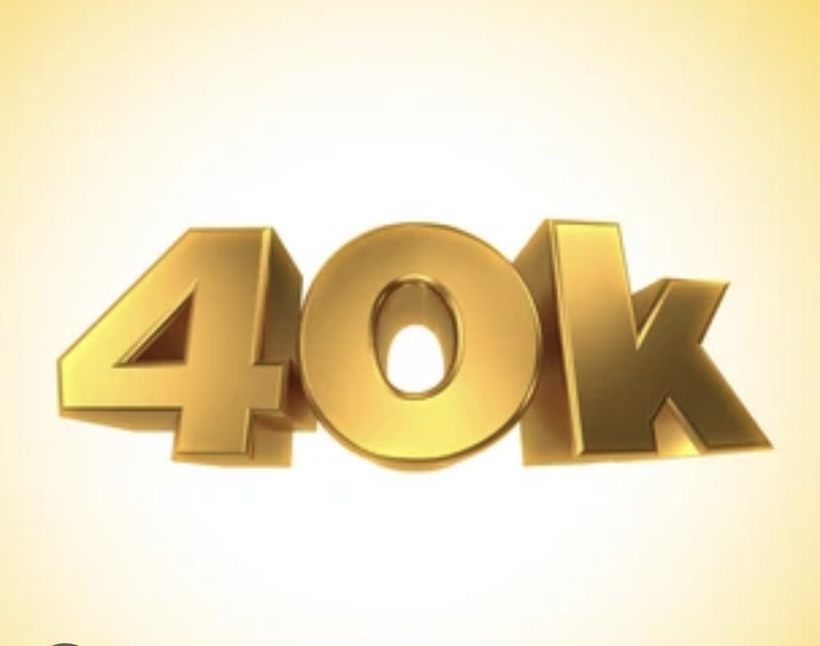 🚨Get me to 40k Followers and  I’ll be doing a massive Giveaway 💰💰

                            RT + Follow