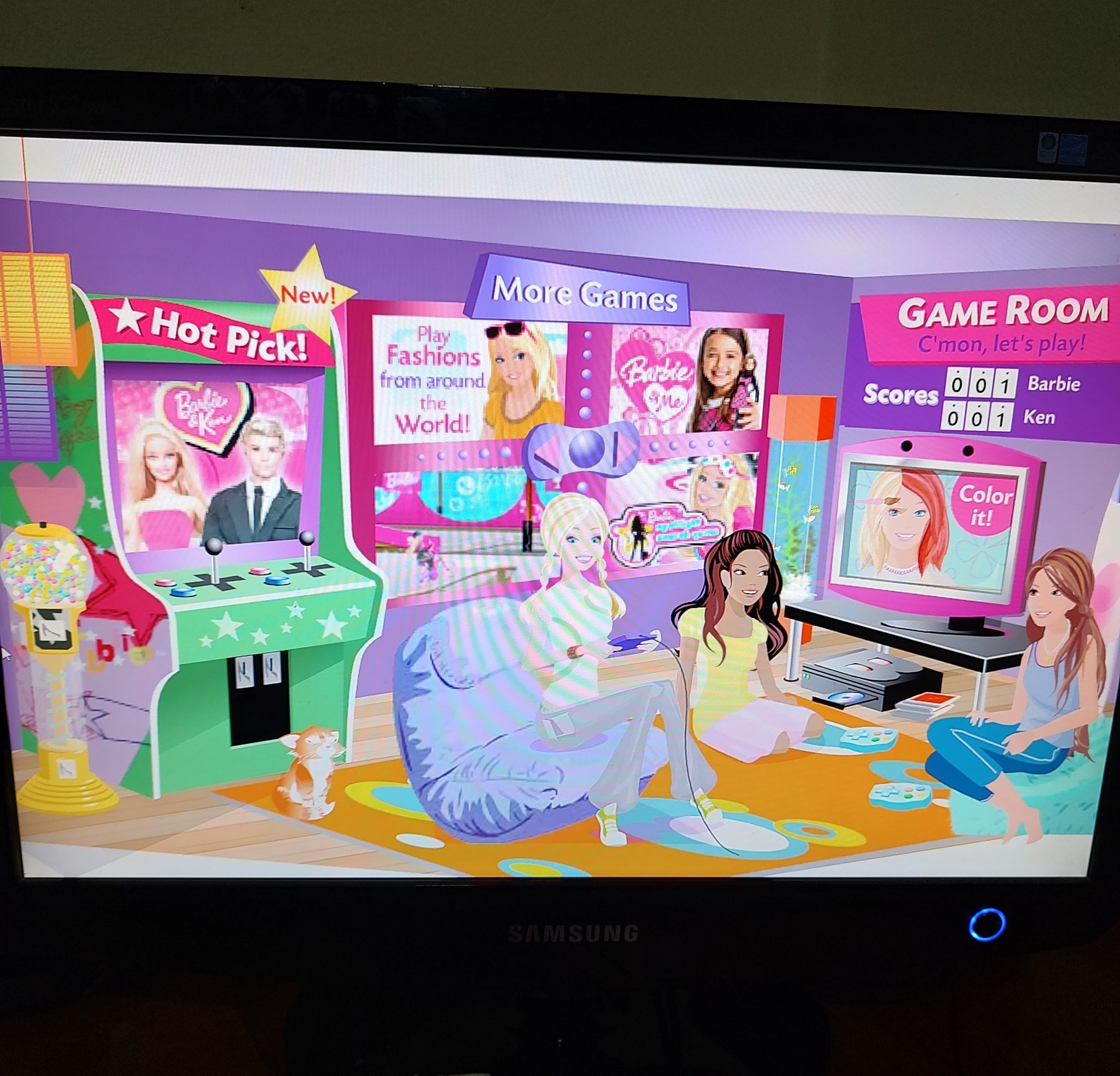 isa on X: EU ACHEI UM SITE COM ESSE JOGO ANTIGO DA BARBIE NAO CREIO   / X